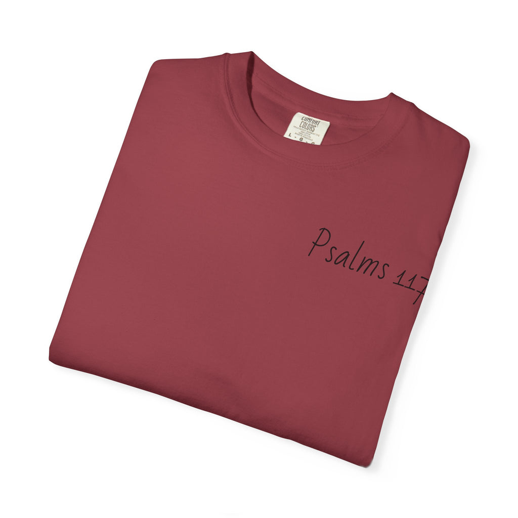 Psalms 117 Cross Graphic T-Shirt