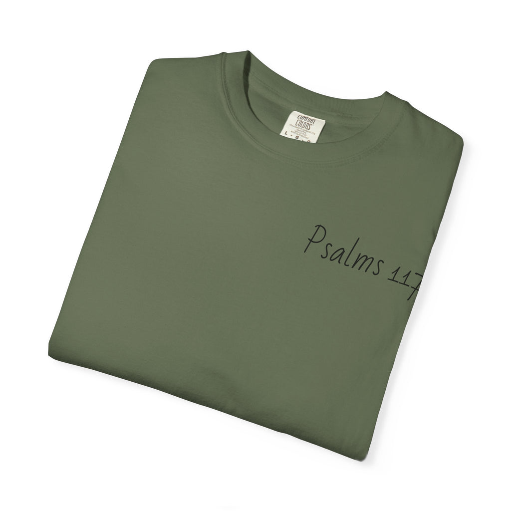 Psalms 117 Cross Graphic T-Shirt