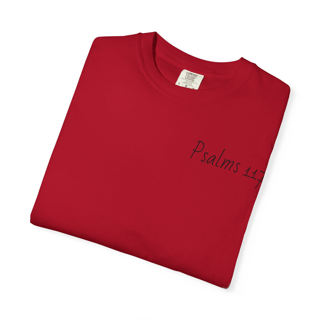 Psalms 117 Cross Graphic T-Shirt