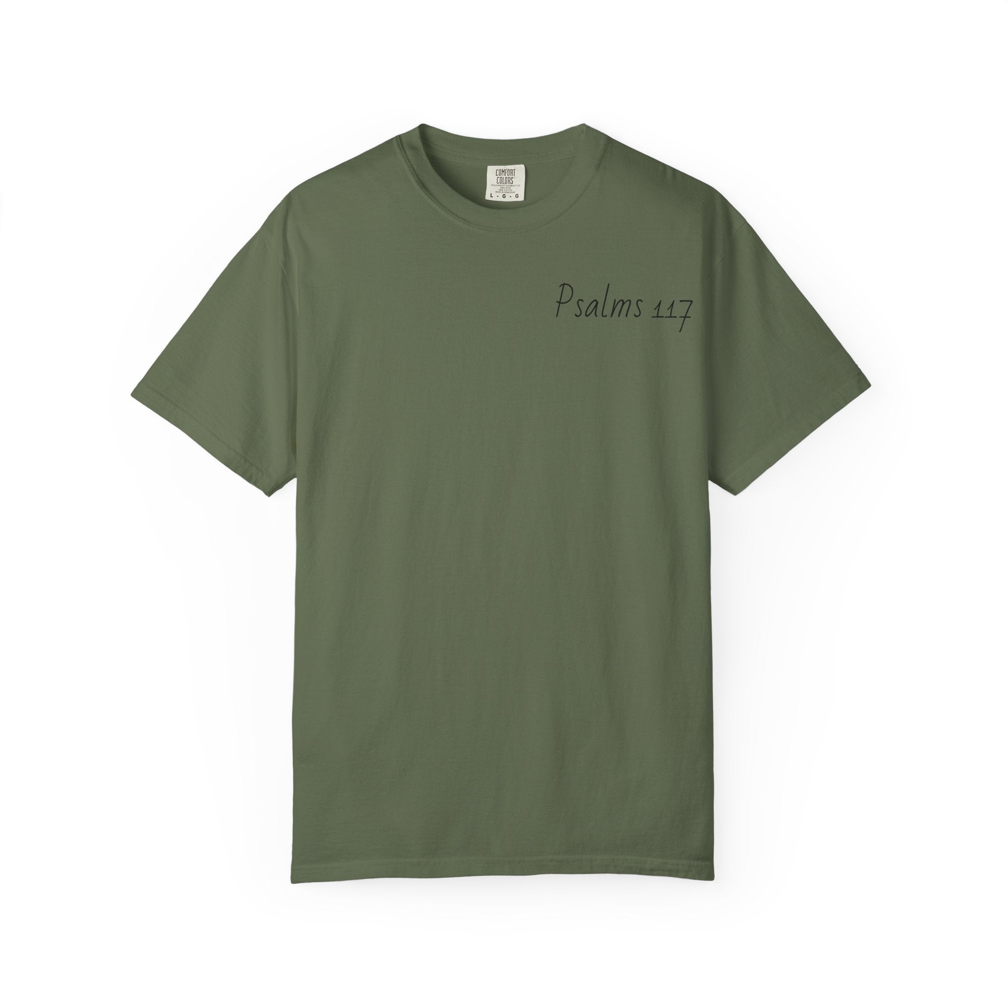 Psalms 117 Cross Graphic T-Shirt