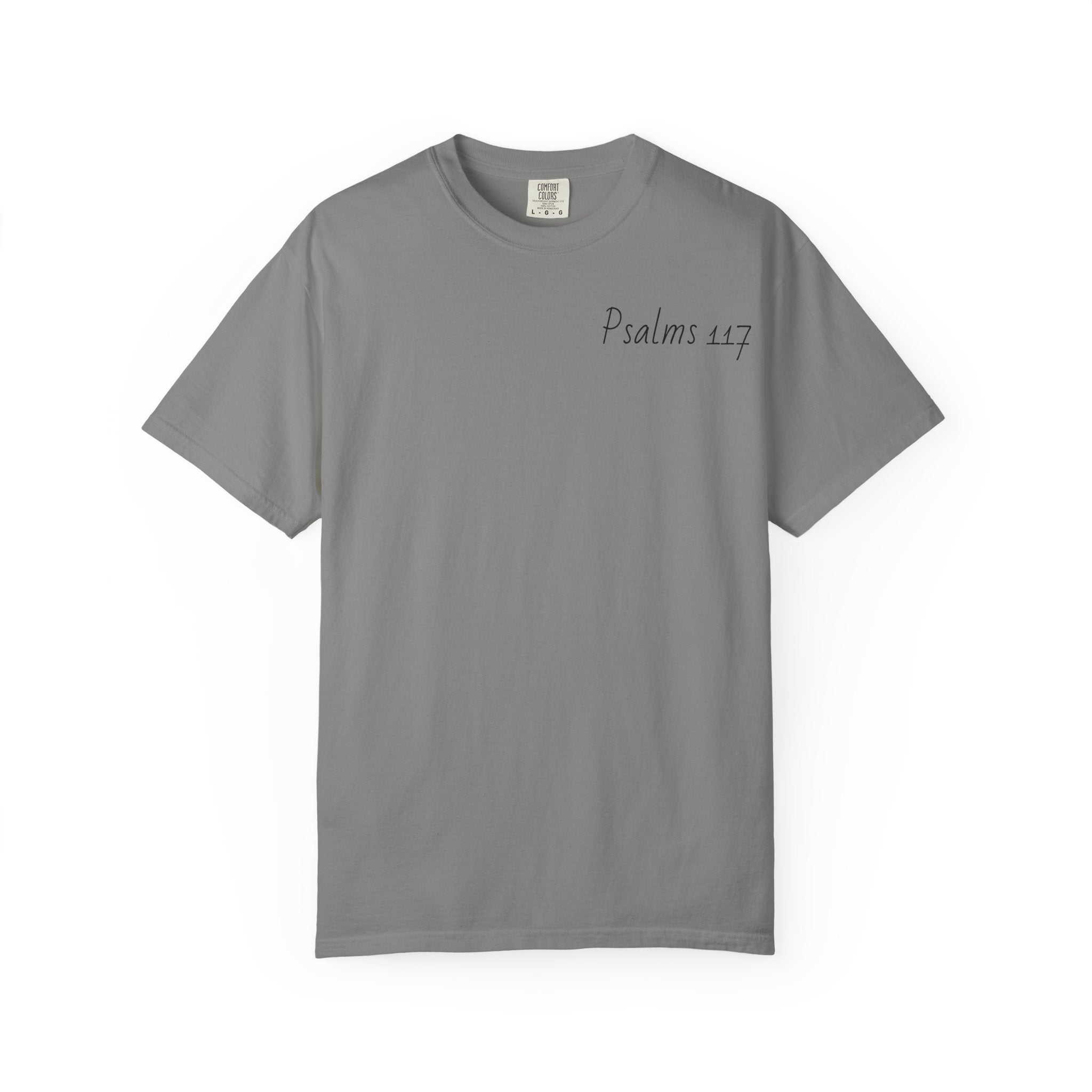 Psalms 117 Cross Graphic T-Shirt