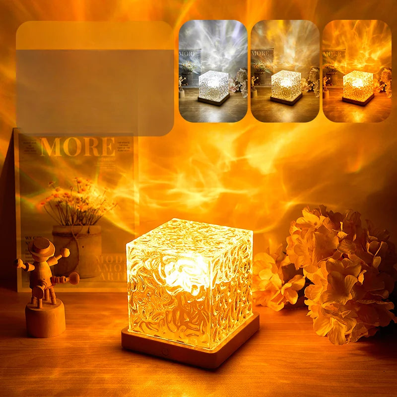 Ocean Wave Projector Light 16 Colors Night Light