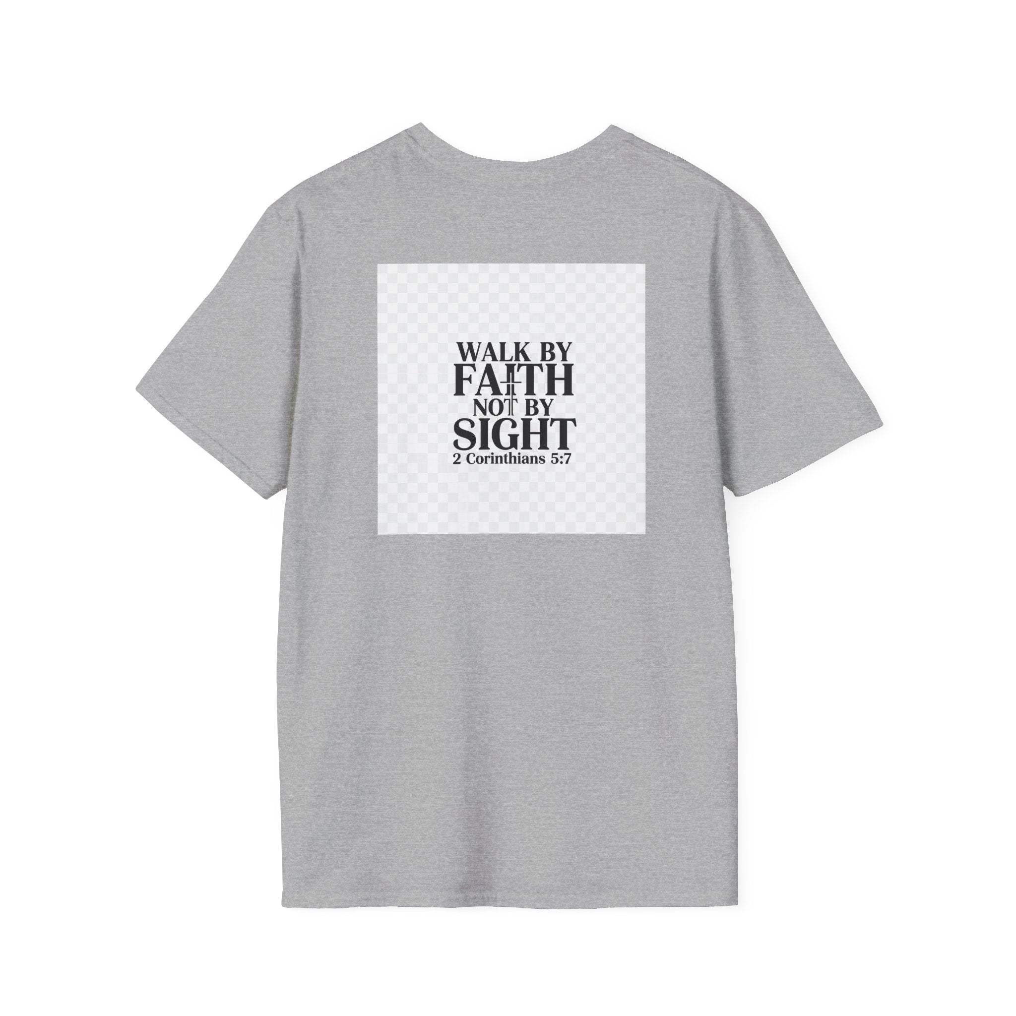 Faith T-Shirt — "Walk by Faith Not by Sight" Tee