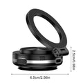 Car Magnetic Phone Mount, Double-Sided Magnetic Suction Cup, Folding Phone Bracket 360 Rotation Rack