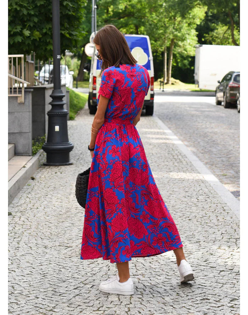 Sommerkleid Mit Blütenmuster - Noëlle