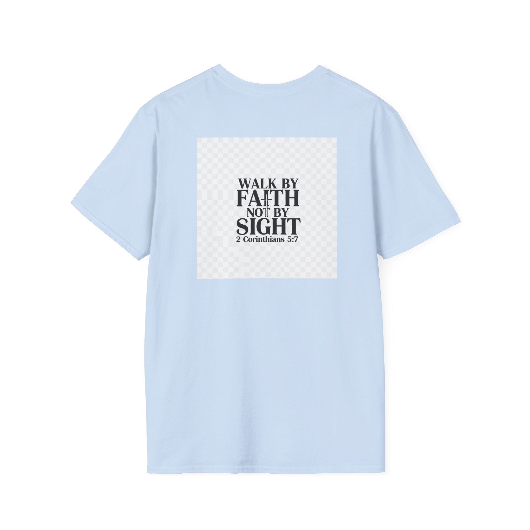 Faith T-Shirt — "Walk by Faith Not by Sight" Tee