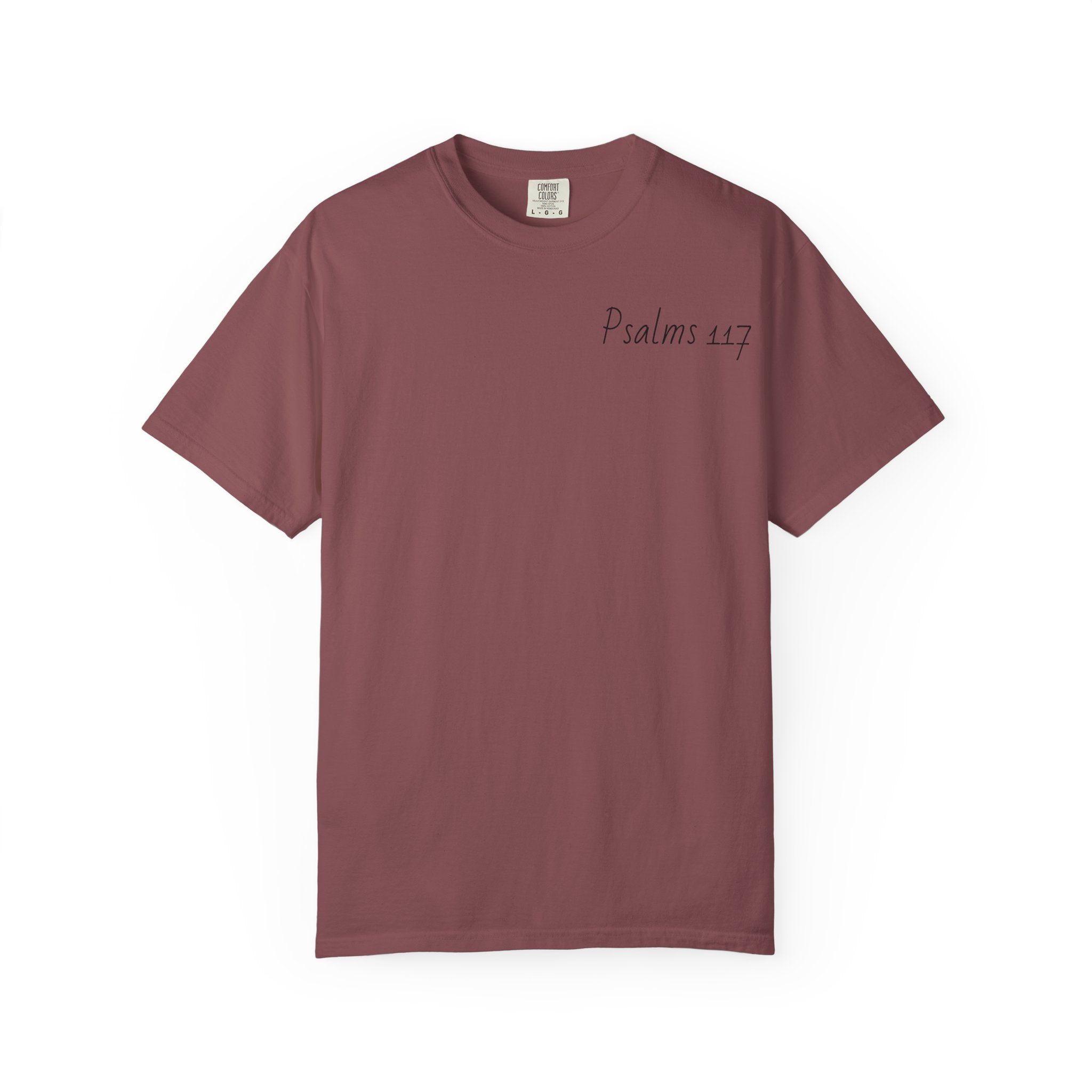 Psalms 117 Cross Graphic T-Shirt