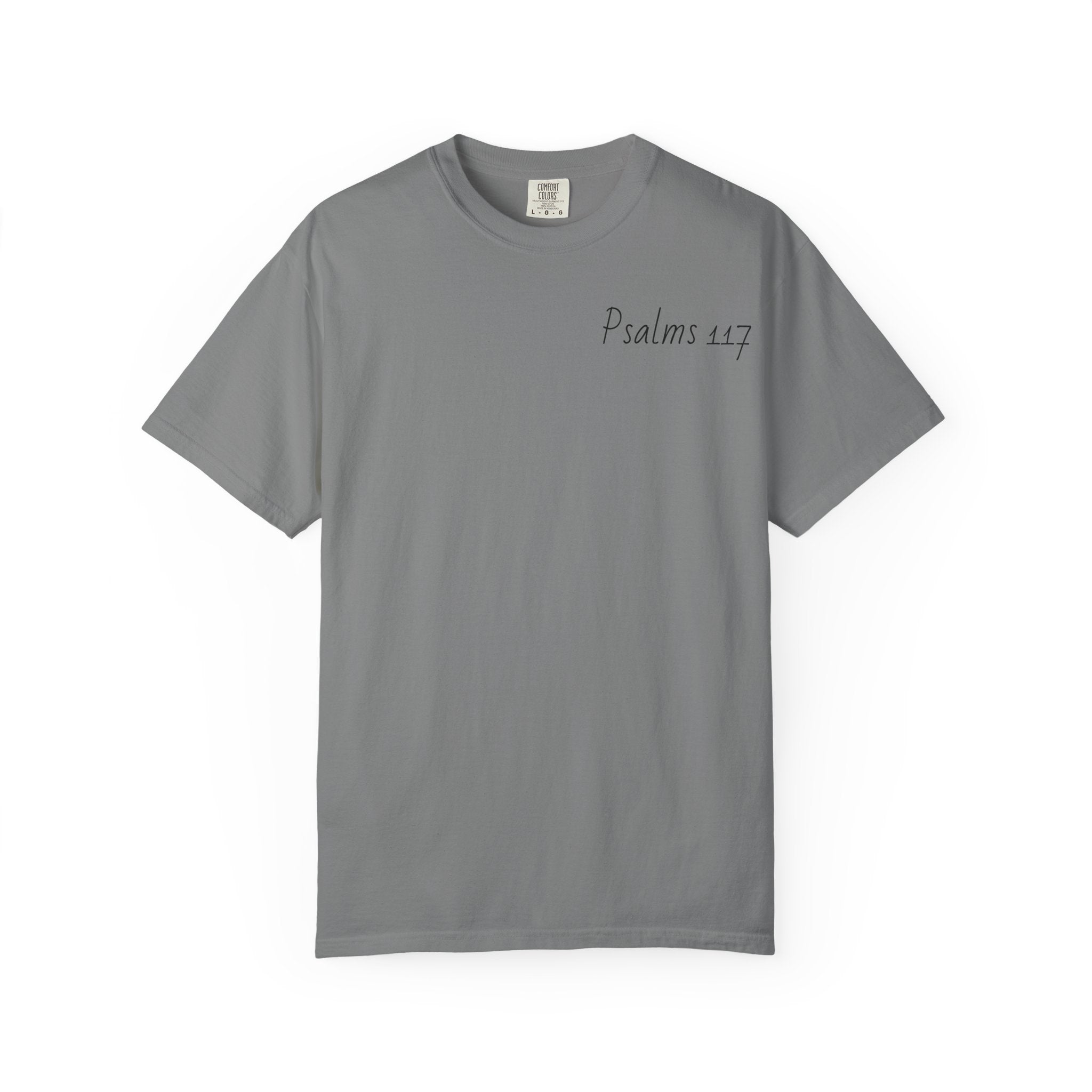 Psalms 117 Cross Graphic T-Shirt