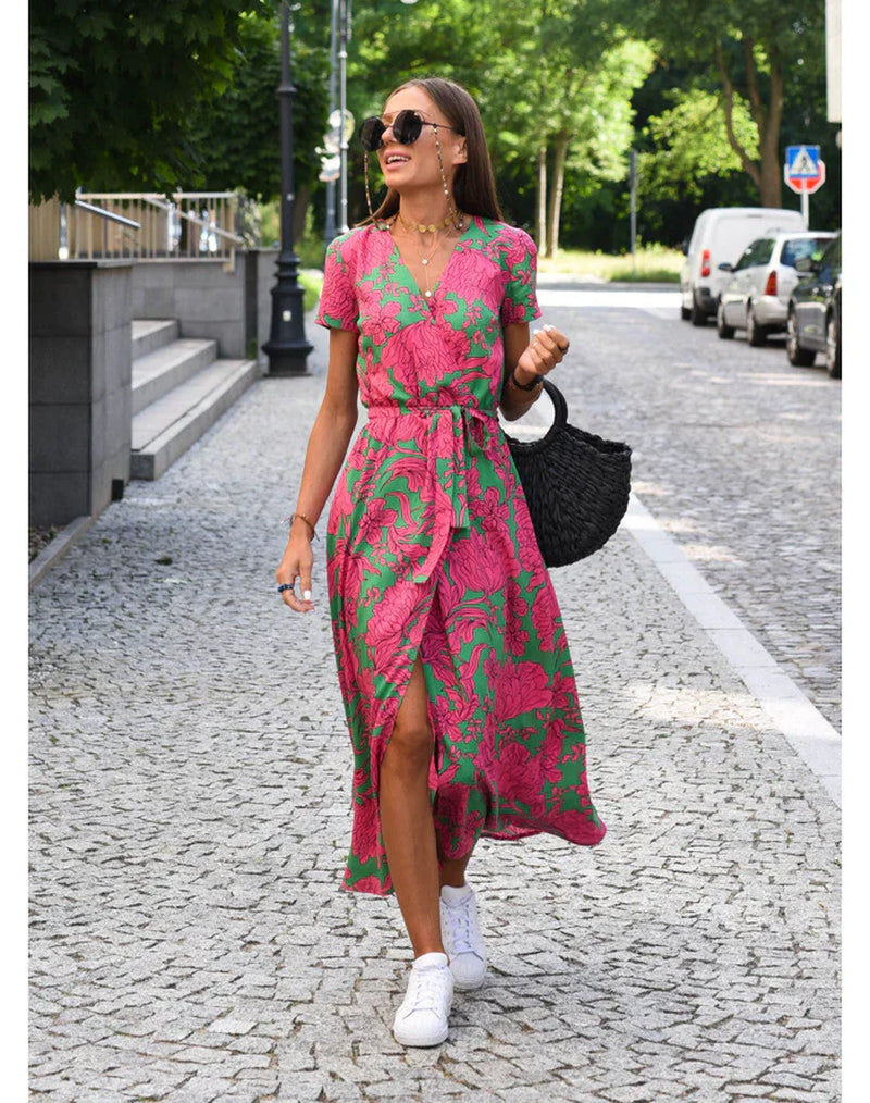 Sommerkleid Mit Blütenmuster - Noëlle
