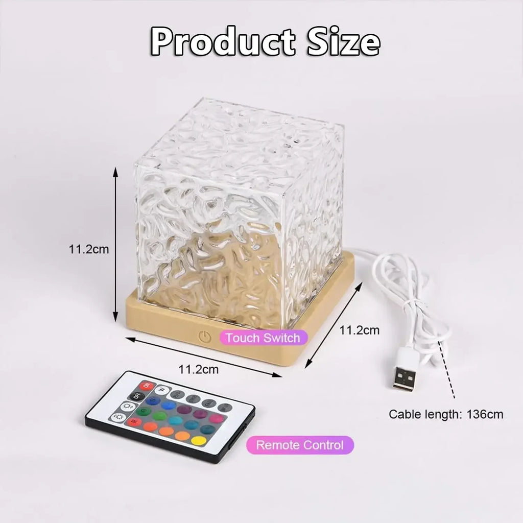 Ocean Wave Projector Light 16 Colors Night Light