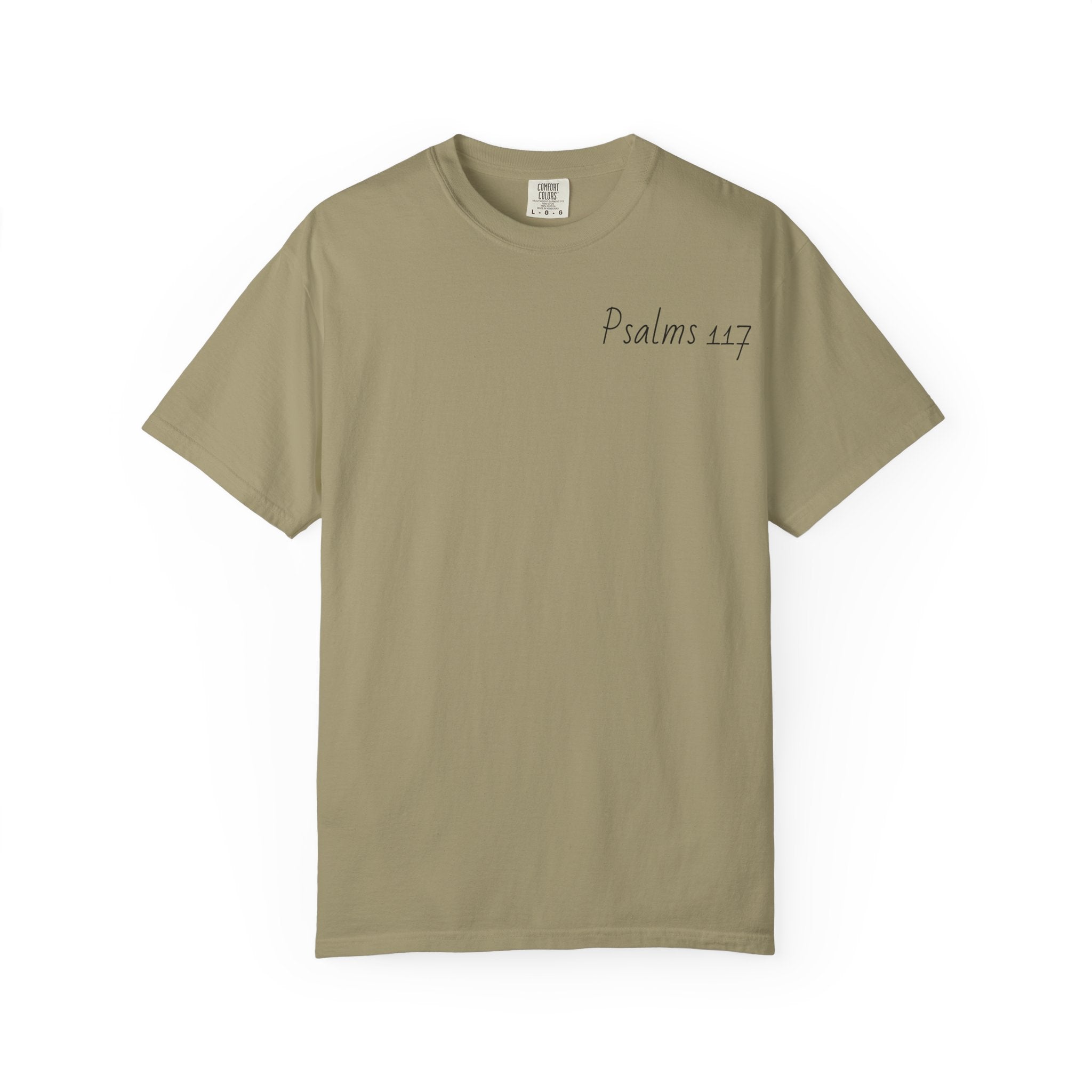 Psalms 117 Cross Graphic T-Shirt
