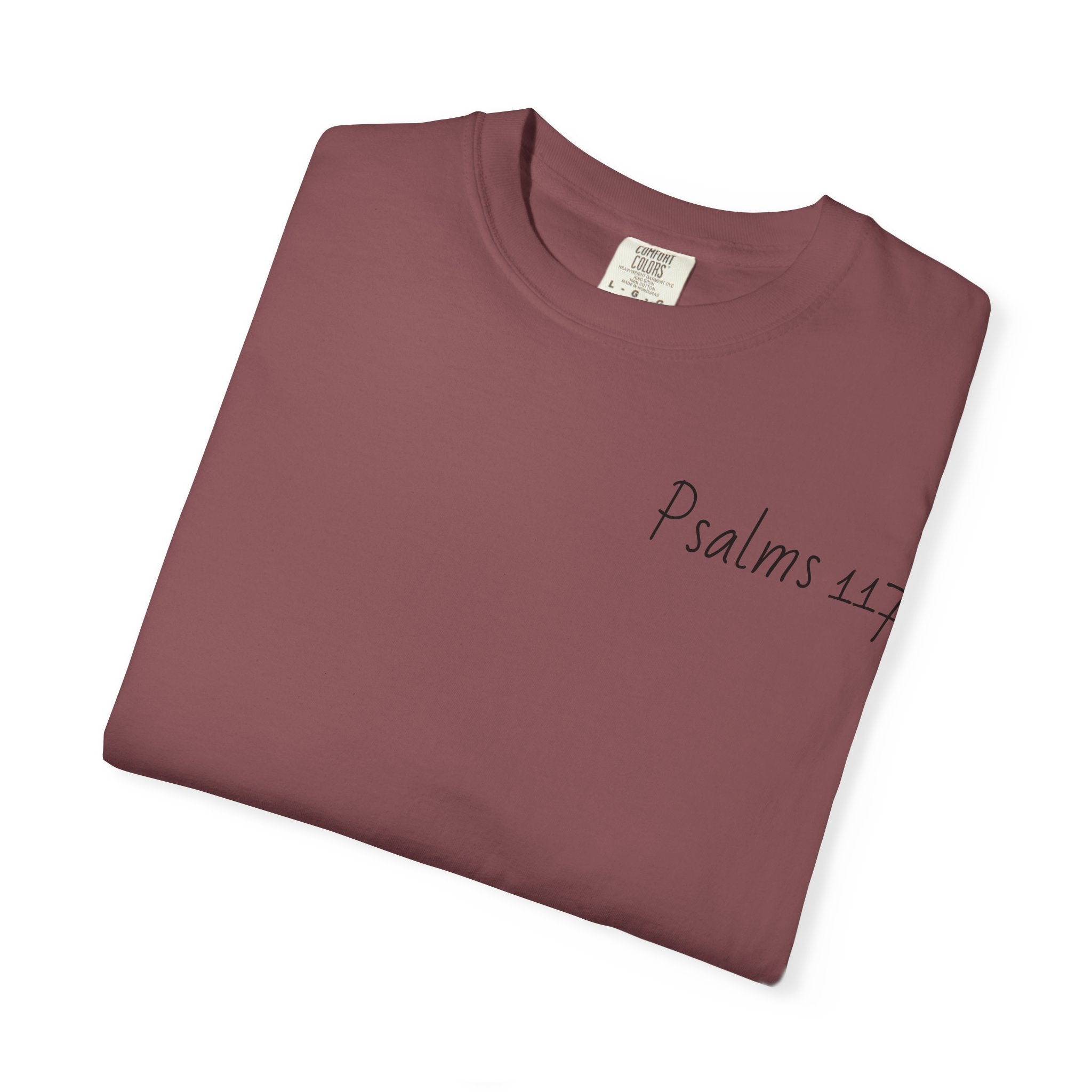 Psalms 117 Cross Graphic T-Shirt