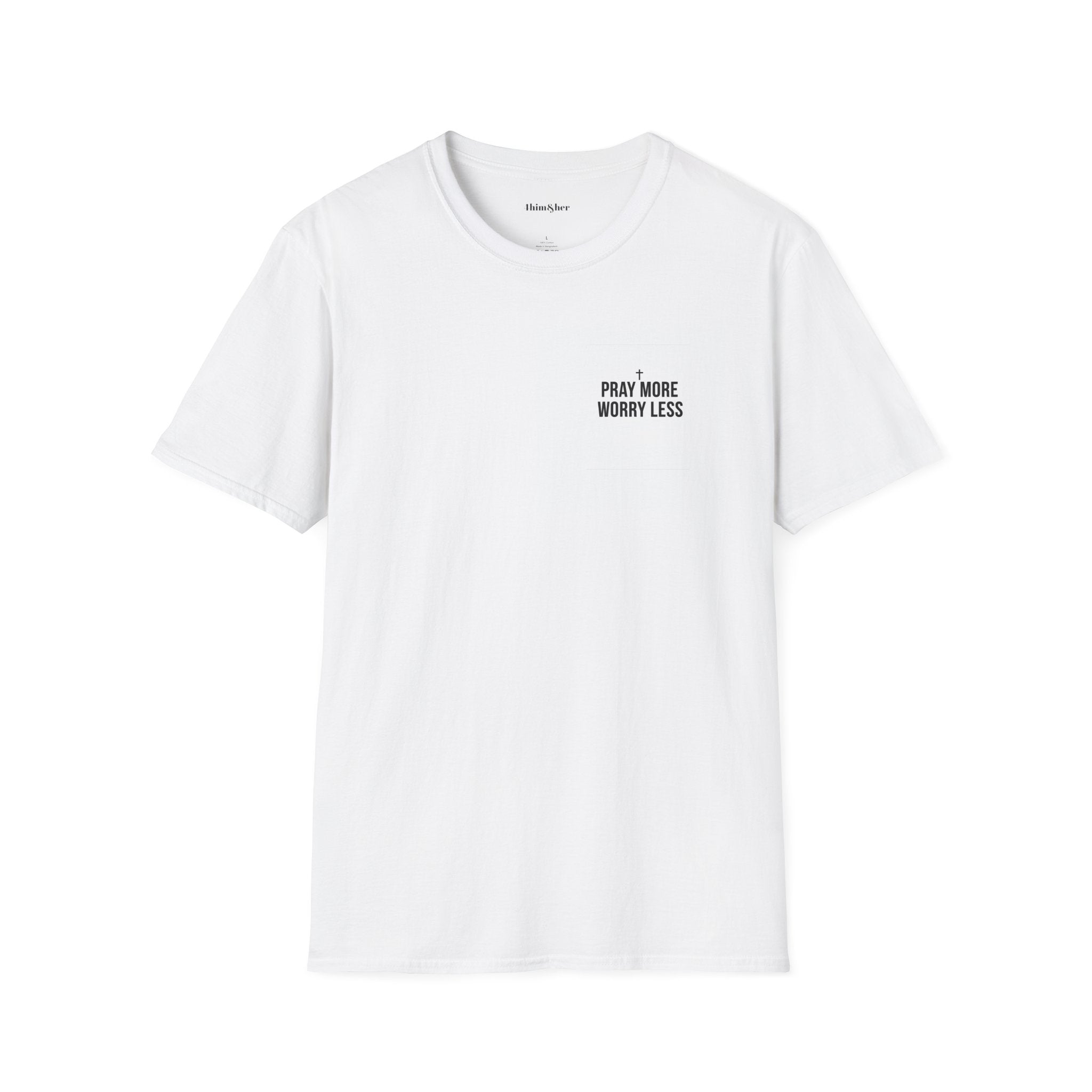 "Men's Philippians 4:13 faith graphic tee"