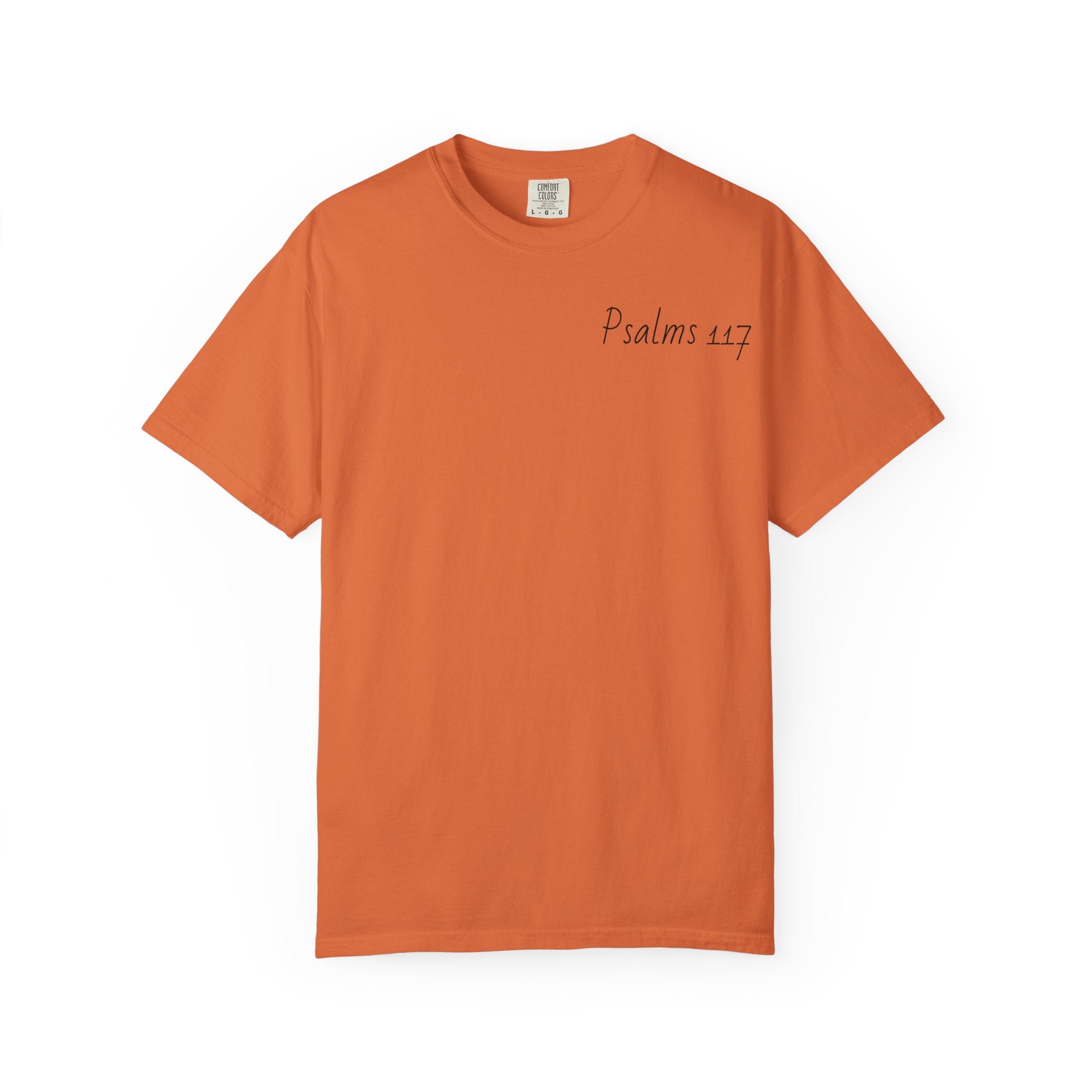 Psalms 117 Cross Graphic T-Shirt