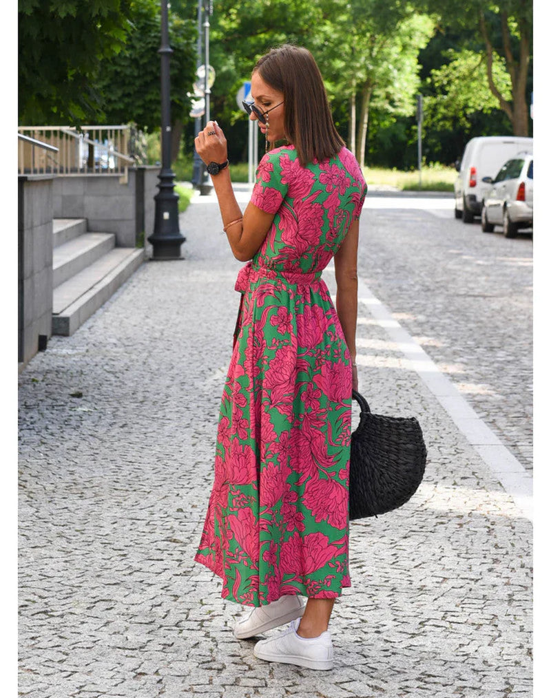 Sommerkleid Mit Blütenmuster - Noëlle