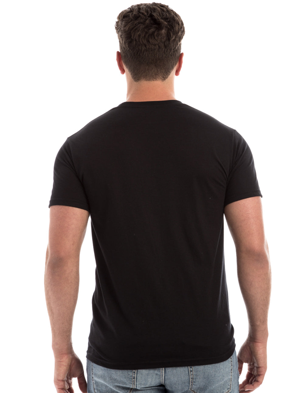 Men's Retro Ring-Spun Crew Neck T-Shirt