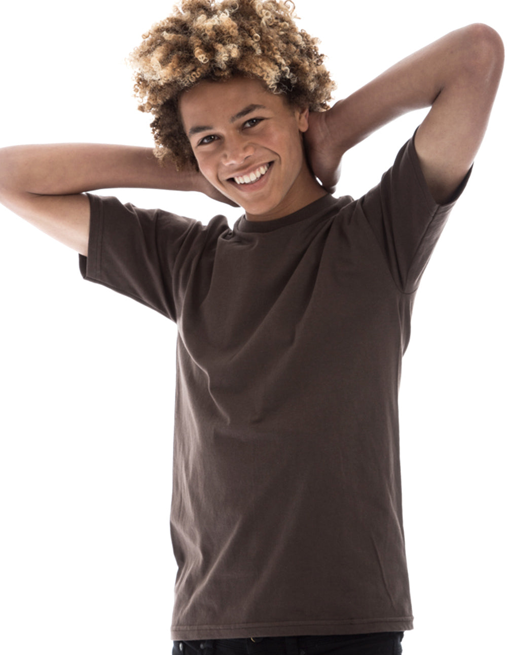 Men's Retro Ring-Spun Crew Neck T-Shirt