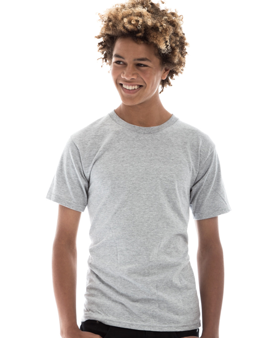 Men's Retro Ring-Spun Crew Neck T-Shirt