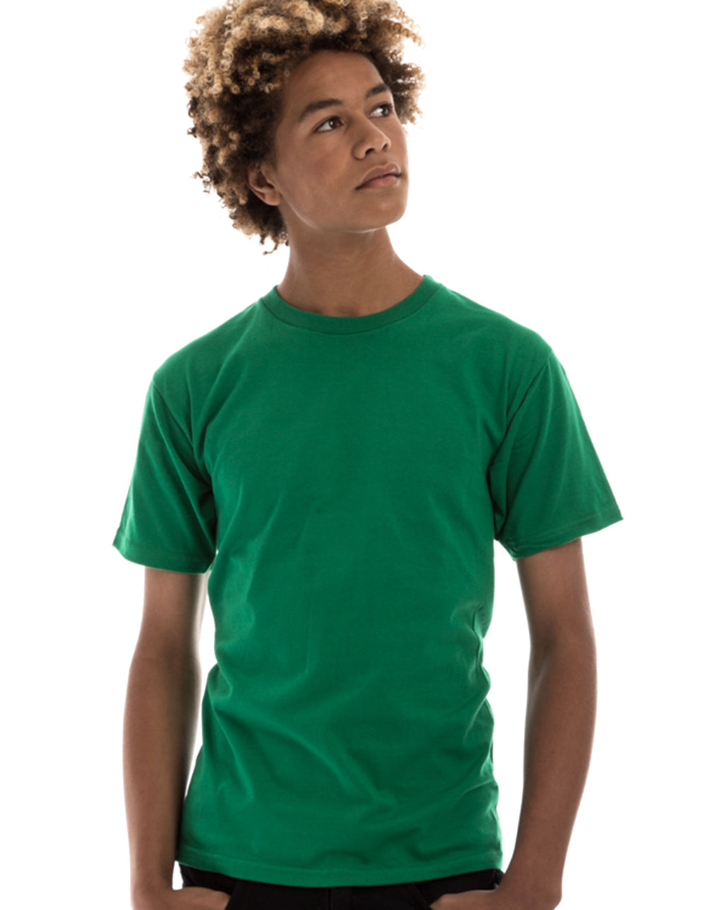 Men's Retro Ring-Spun Crew Neck T-Shirt