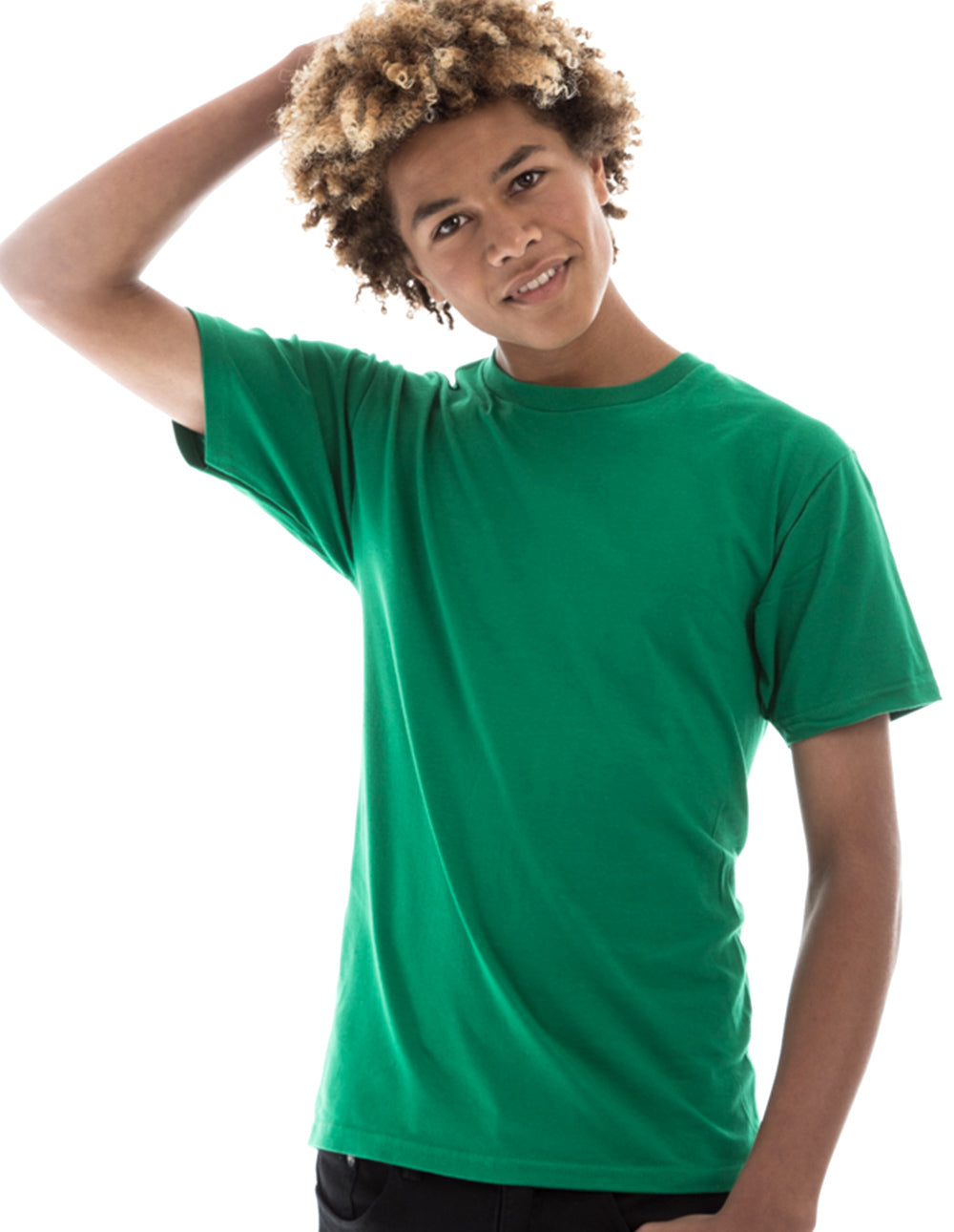 Men's Retro Ring-Spun Crew Neck T-Shirt