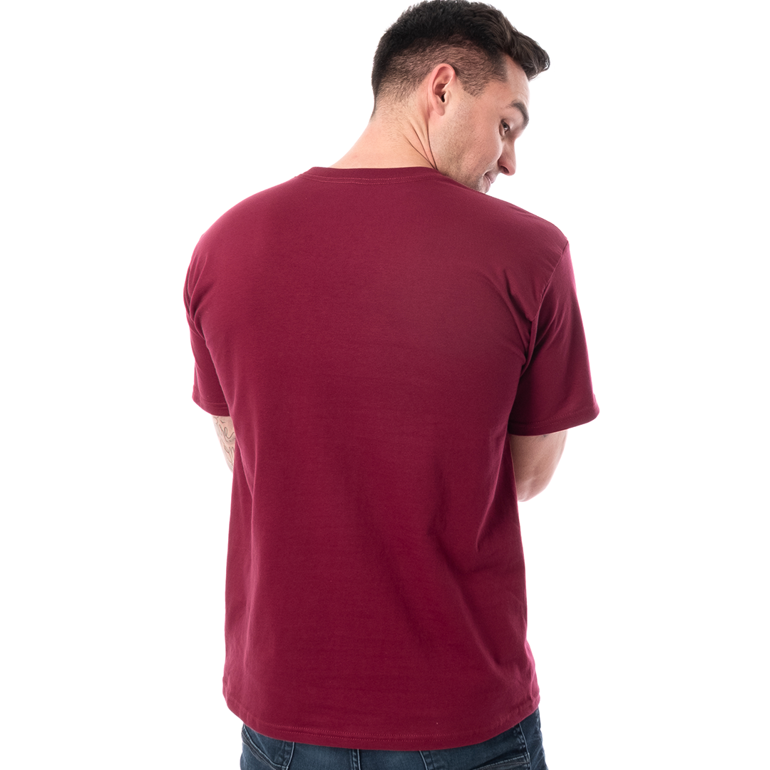 Men's Retro Ring-Spun Crew Neck T-Shirt