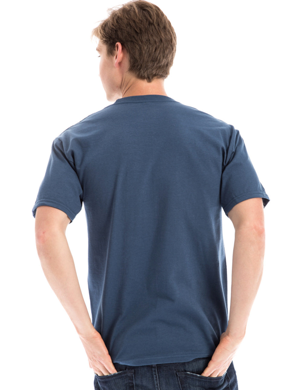 Men's Retro Ring-Spun Crew Neck T-Shirt