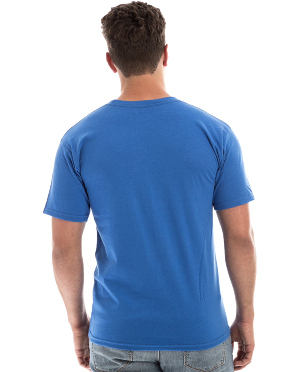 Men's Retro Ring-Spun Crew Neck T-Shirt