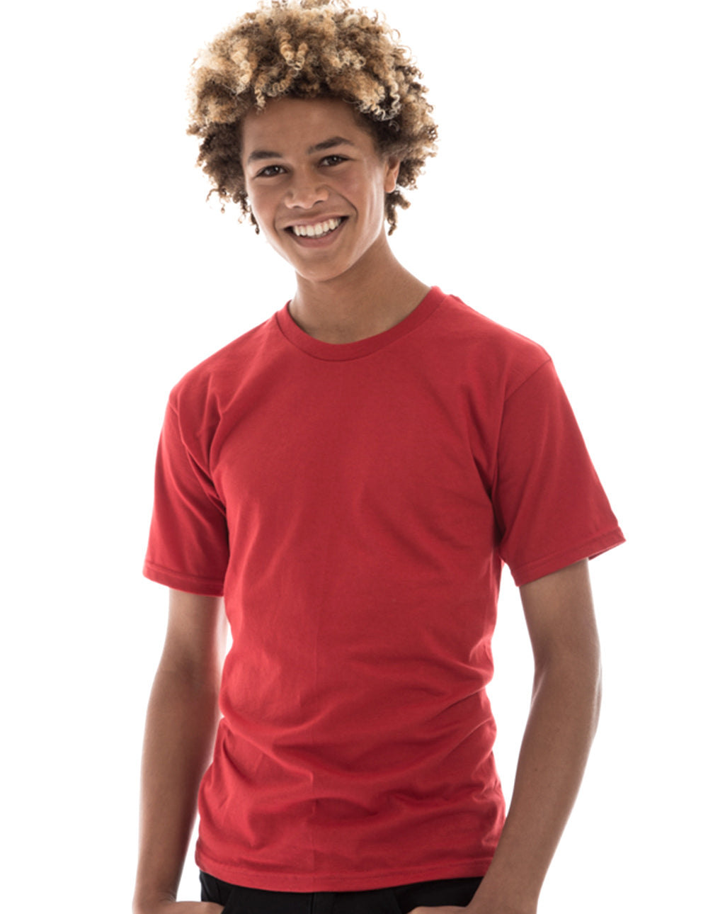 Men's Retro Ring-Spun Crew Neck T-Shirt