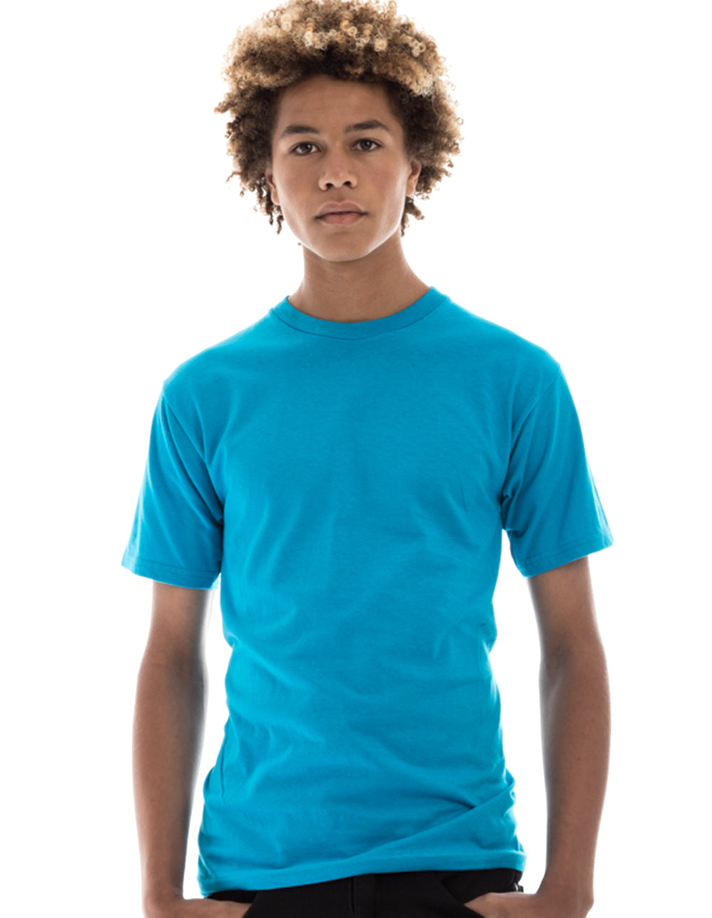 Men's Retro Ring-Spun Crew Neck T-Shirt