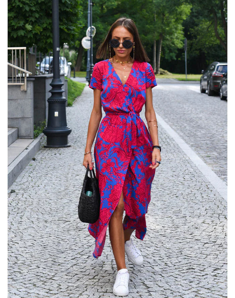 Sommerkleid Mit Blütenmuster - Noëlle